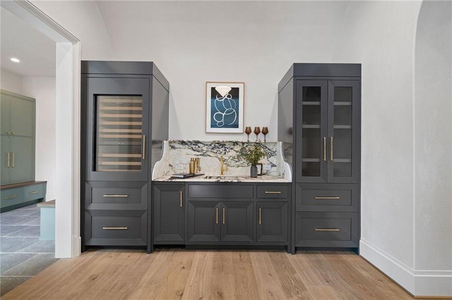 Furnished interior view inside a new home in , Atlanta (Image 16).