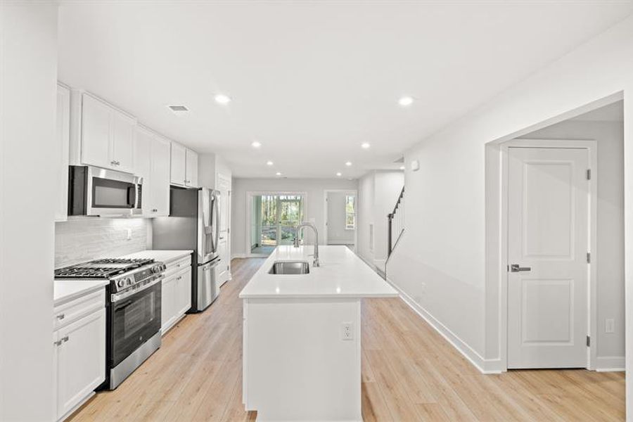 Furnished interior view inside a new home in Course Club at Prince Creek, Murrells Inlet (Image 5).