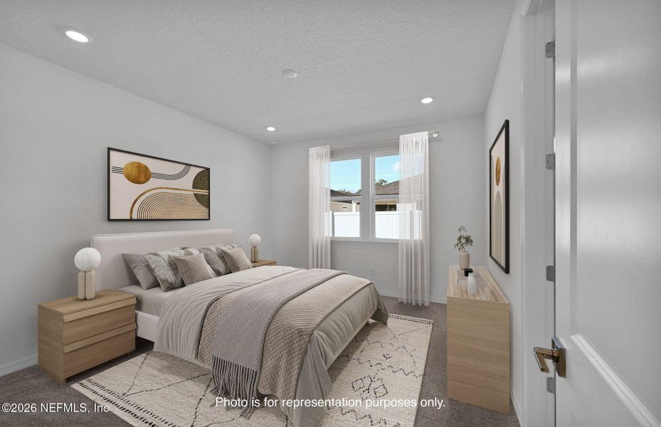 Furnished interior view inside a new home in Murray Farms, Middleburg (Image 7).