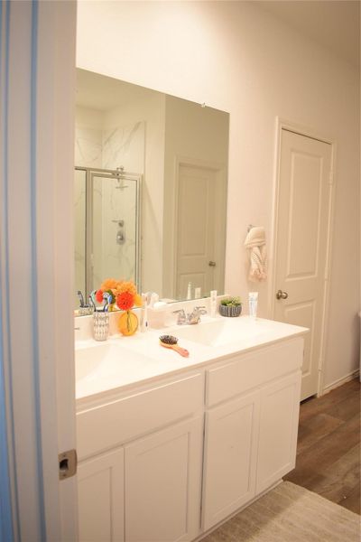Furnished interior view inside a new home in Bryan Grove, Rosenberg (Image 10). Furnished interior view inside a new home in Bryan Grove, Rosenberg (Image 10).