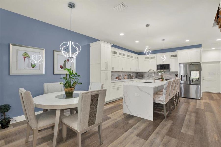 Furnished interior view inside a new home in , Pinellas Park (Image 8).