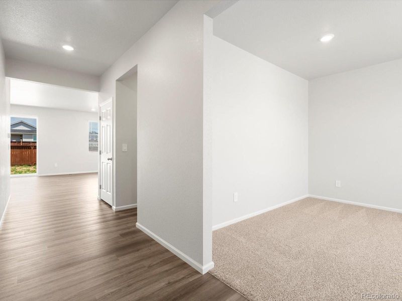 Spacious, unfurnished interior of a new home in Westgate, Greeley (Image 26). Spacious, unfurnished interior of a new home in Westgate, Greeley (Image 26).