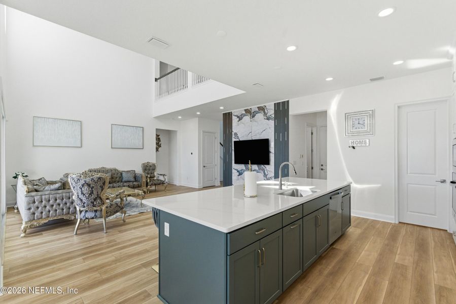 Furnished interior view inside a new home in Middlebourne, St. Johns (Image 47).