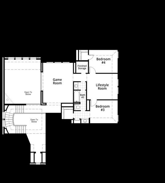 Upstairs Floor Plan Upstairs Floor Plan
