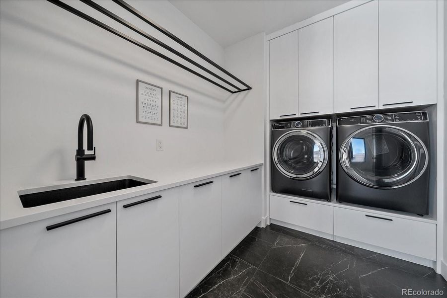 Upstairs Palatial Laundry Room