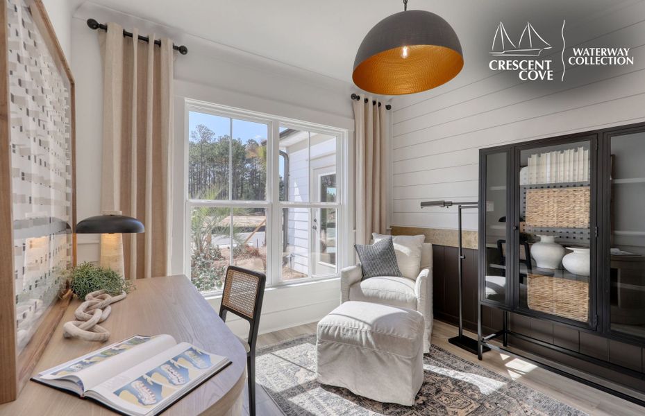Representative furnished interior of a home built from the Vanderbilt - Waterway Collection by Pulte Homes in Crescent Cove, Myrtle Beach (Image 12).