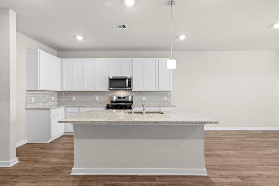 Furnished interior view inside a new home in Windrose Green, Angleton (Image 11).