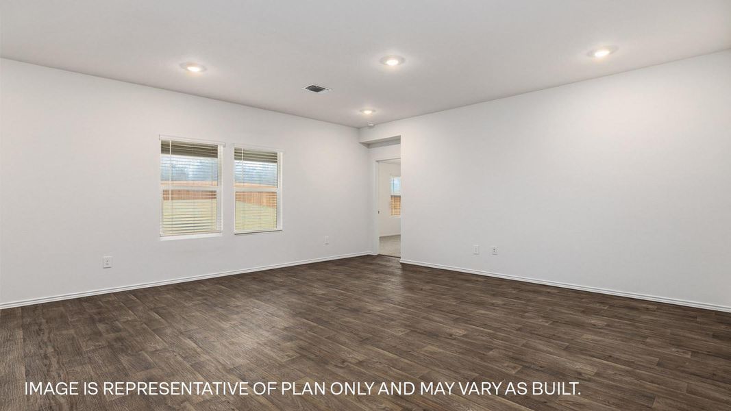 Spacious, unfurnished interior of a new home in Prairie Lakes, Buda (Image 13).