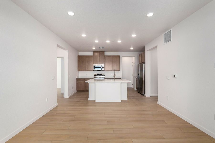 Furnished interior view inside a new home in Gateway Commons, Denver (Image 8). Furnished interior view inside a new home in Gateway Commons, Denver (Image 8).