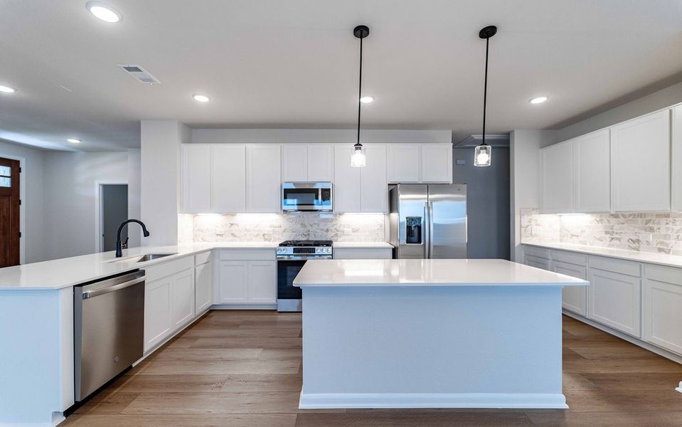 Furnished interior view inside a new home in Solterra, Mesquite (Image 3). Furnished interior view inside a new home in Solterra, Mesquite (Image 3).