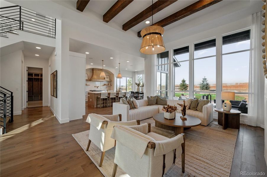 Furnished interior view inside a new home in , Parker (Image 41).