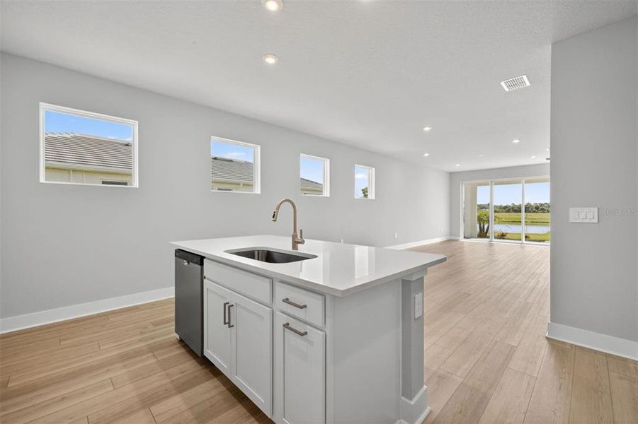 Furnished interior view inside a new home in Sunstone at Wellen Park, Venice (Image 10). Furnished interior view inside a new home in Sunstone at Wellen Park, Venice (Image 10).