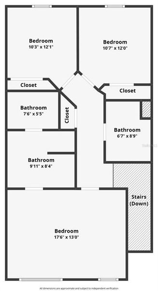 2D floor plan layout of this home in , Winter Garden, FL (Image 6). 2D floor plan layout of this home in , Winter Garden, FL (Image 6).