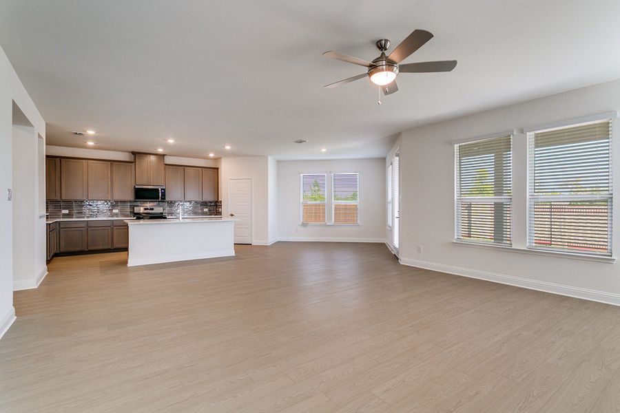 Spacious, unfurnished interior of a new home in The Preserve Estates, Justin (Image 11). Spacious, unfurnished interior of a new home in The Preserve Estates, Justin (Image 11).