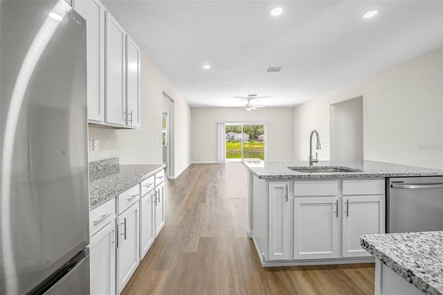 Furnished interior view inside a new home in , Brooksville (Image 9).