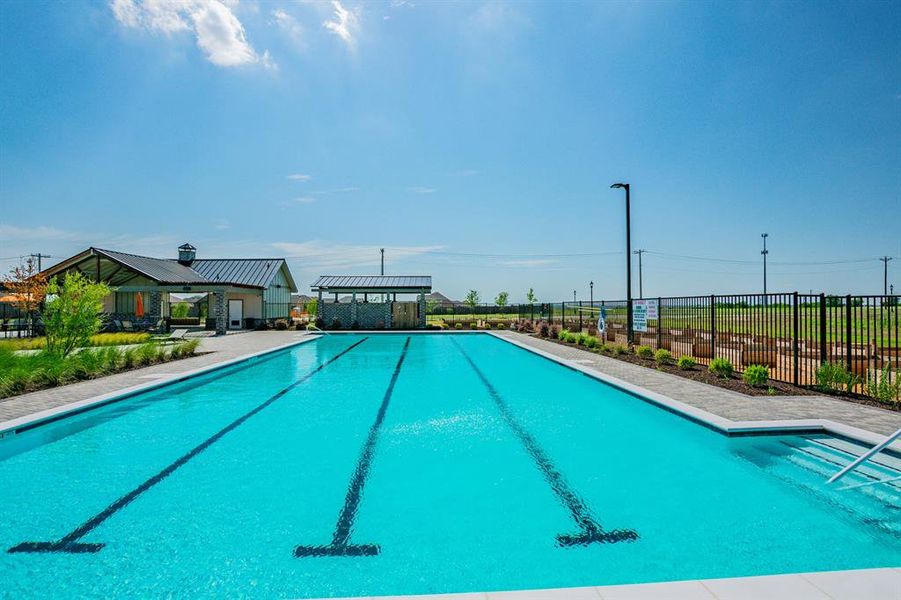 Community amenities in Lily Creek at Sutton Fields, Aubrey (Image 6).