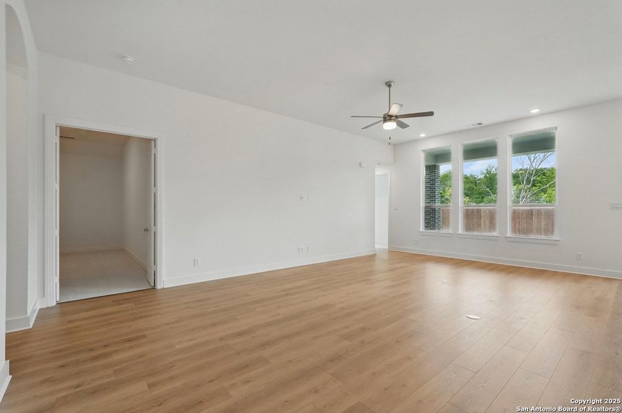 Spacious, unfurnished interior of a new home in Alsatian Oaks: 60ft. lots, Castroville (Image 23). Spacious, unfurnished interior of a new home in Alsatian Oaks: 60ft. lots, Castroville (Image 23).