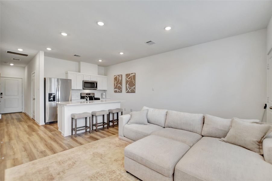 Furnished interior view inside a new home in Legacy Park, Houston (Image 15).
