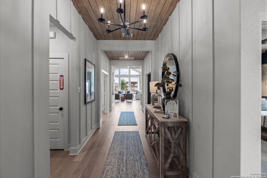 Furnished interior view inside a new home in Stillwater Ranch, San Antonio (Image 28).
