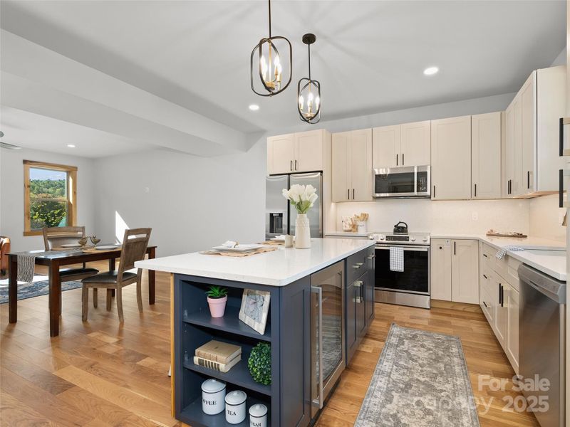 Furnished interior view inside a new home in , Waynesville (Image 7).
