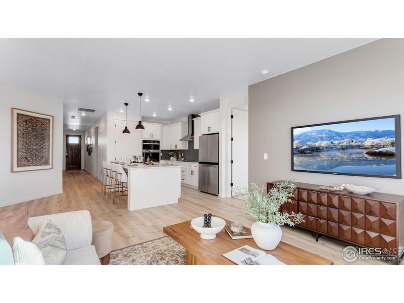 Furnished interior view inside a new home in Trevenna, Windsor (Image 14).