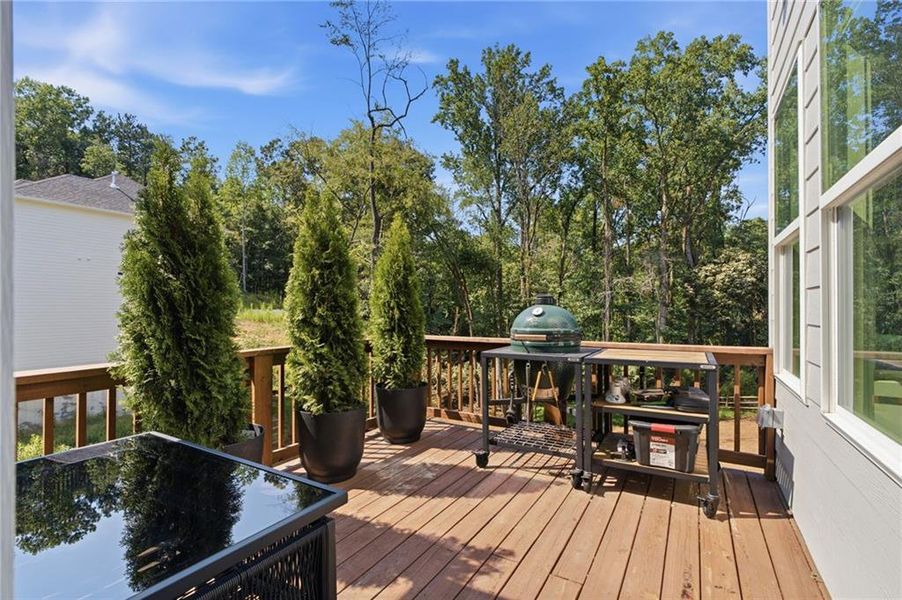 Exterior details and patio area of a home in , Cumming (Image 22).