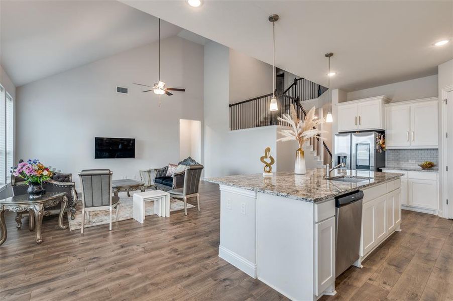 Furnished interior view inside a new home in , Mansfield (Image 15).