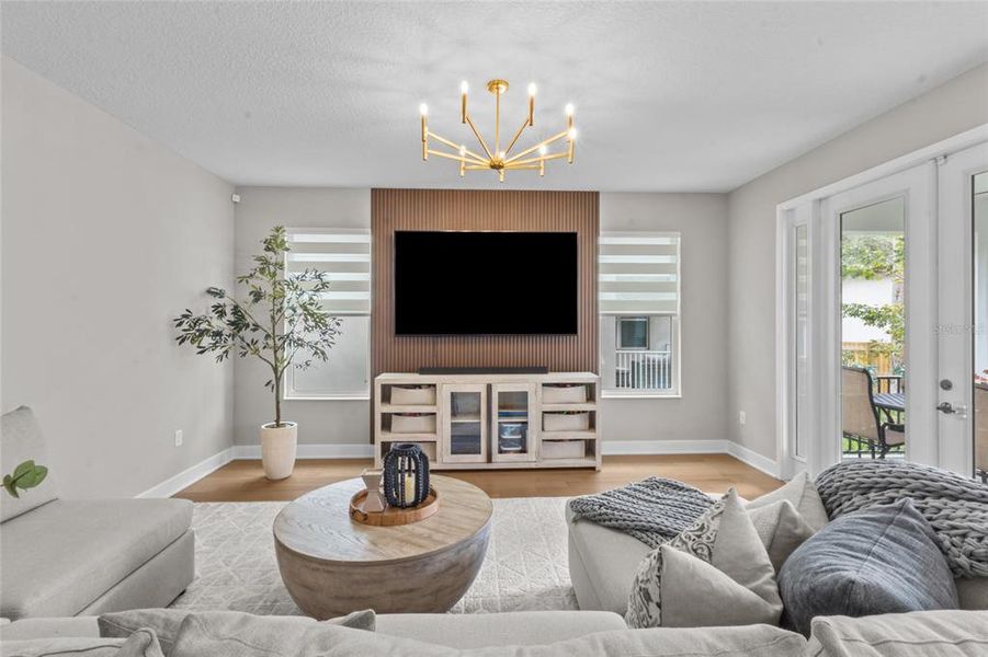 Furnished interior view inside a new home in , Tampa (Image 10). Furnished interior view inside a new home in , Tampa (Image 10).