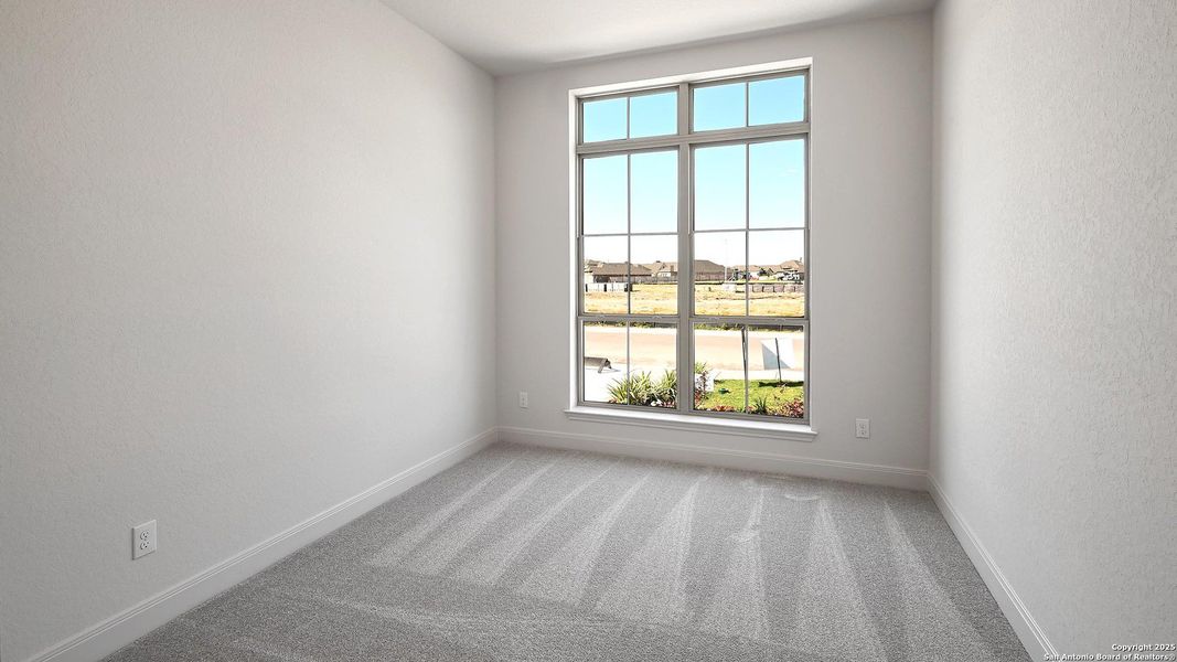 Spacious, unfurnished interior of a new home in Meadows Of Mill Creek 60', Seguin (Image 16).