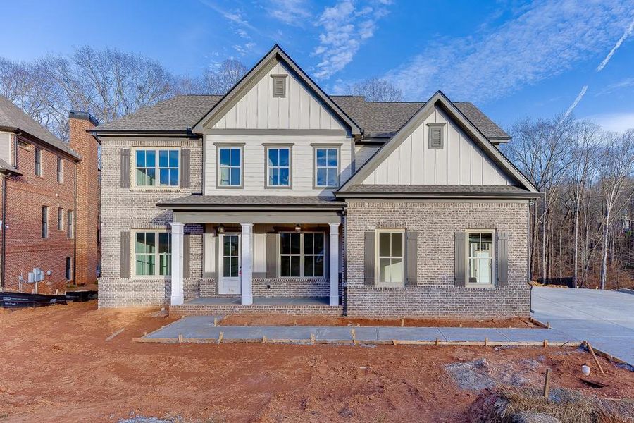 In-progress construction of a new home in , Jefferson, GA (Image 33).