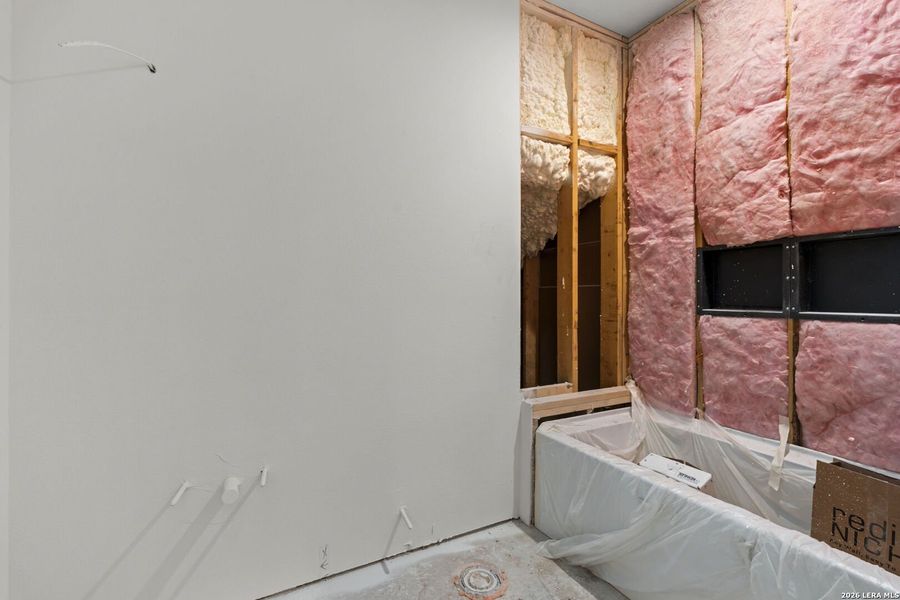 In-progress construction of a new home in , Bulverde, TX (Image 27).