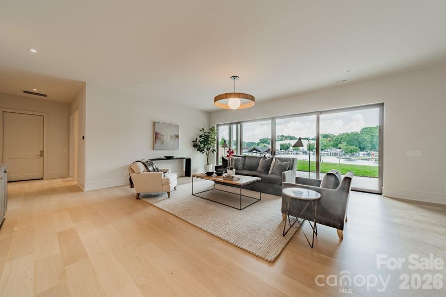Furnished interior view inside a new home in , Cornelius (Image 34).