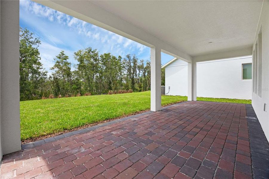 Exterior details and patio area of a home in Waterleigh, Winter Garden (Image 32).