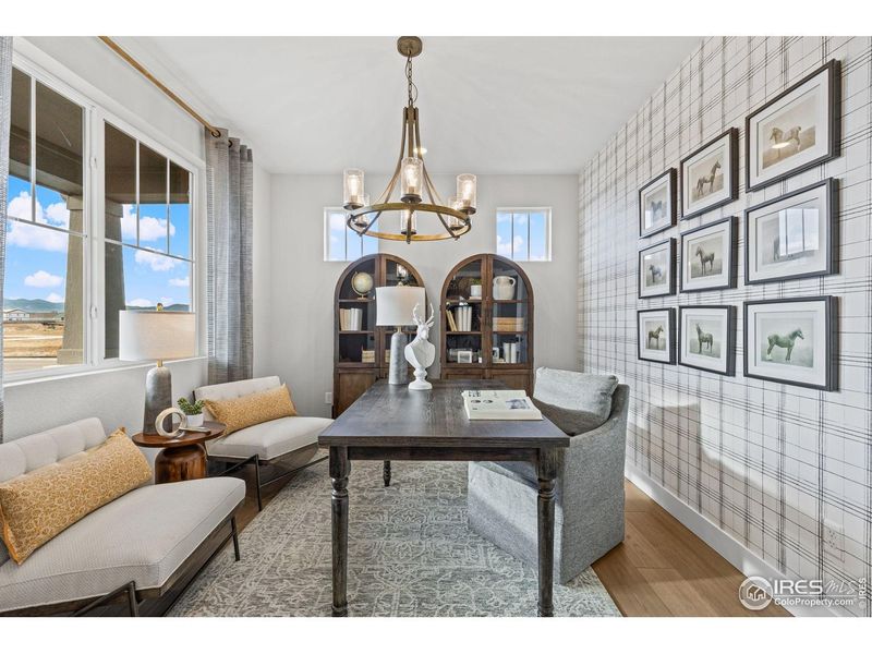 Furnished interior view inside a new home in Farmstead, Berthoud (Image 11).