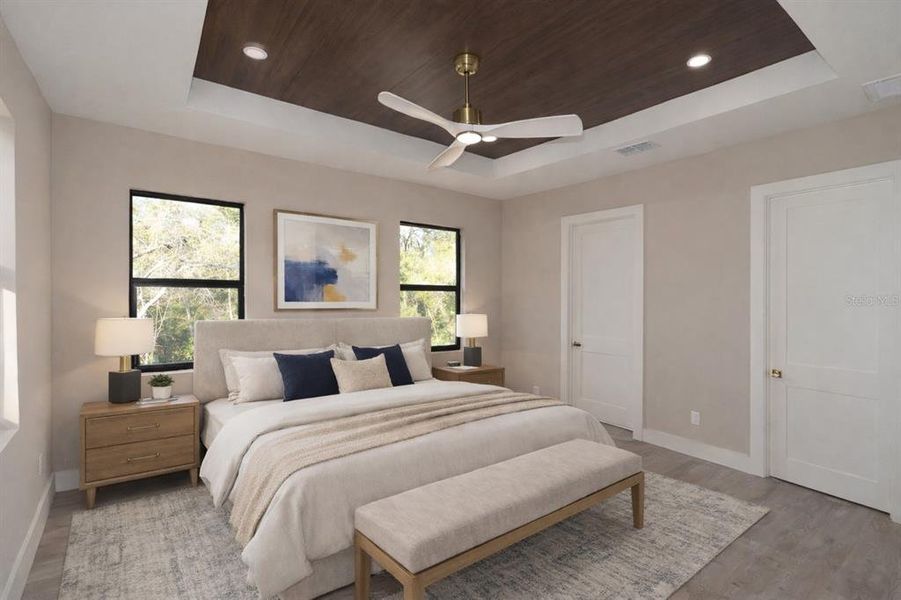 Furnished interior view inside a new home in , Tampa (Image 5).