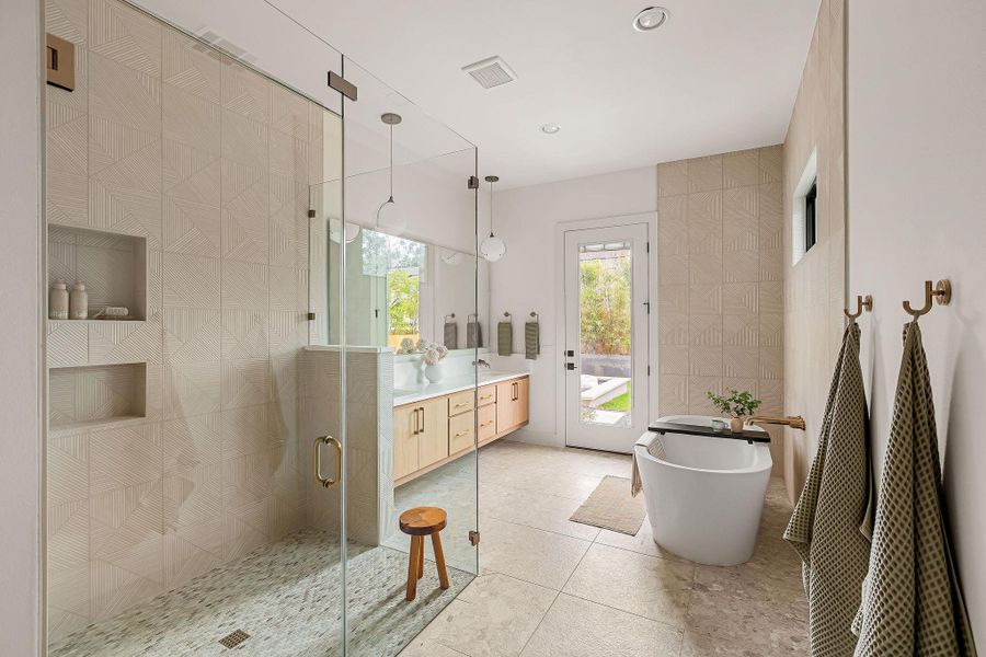 Furnished interior view inside a new home in , Austin (Image 17).