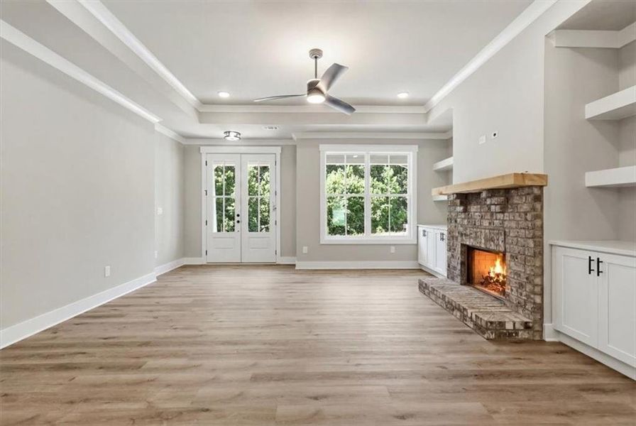 Spacious, unfurnished interior of a new home in , Statham (Image 25).