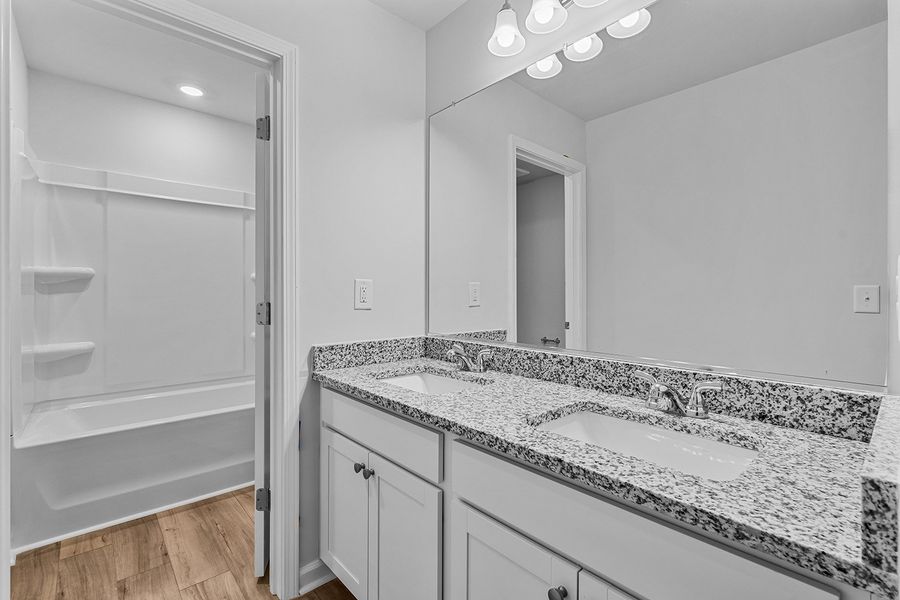 Furnished interior view inside a new home in Fieldstone, Lexington (Image 11).