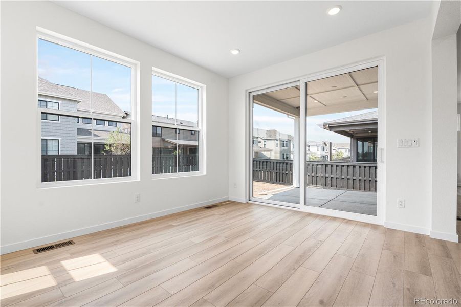 Spacious, unfurnished interior of a new home in Harmony at Solstice, Littleton (Image 25).