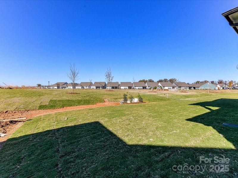 Exterior details and patio area of a home in Encore at Streamside - Tradition Series, Waxhaw (Image 4).