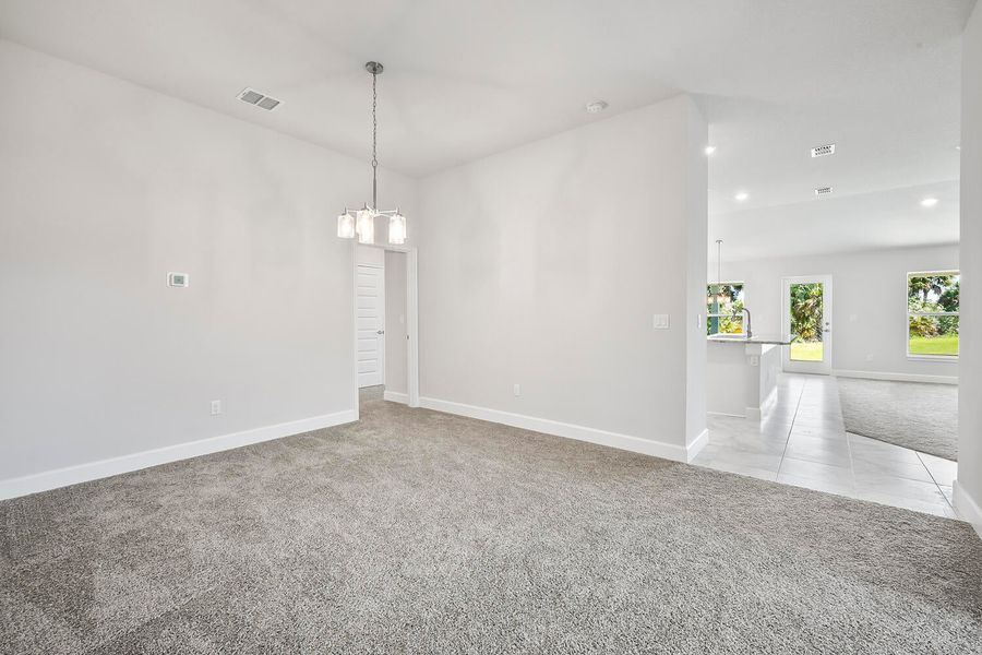 Representative unfurnished interior of a home built from the 2000 by Adams Homes in Winding Oaks, Weeki Wachee (Image 13).