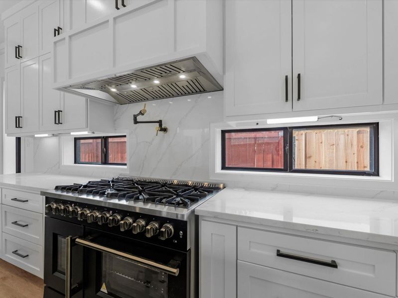 Furnished interior view inside a new home in , Houston (Image 8).