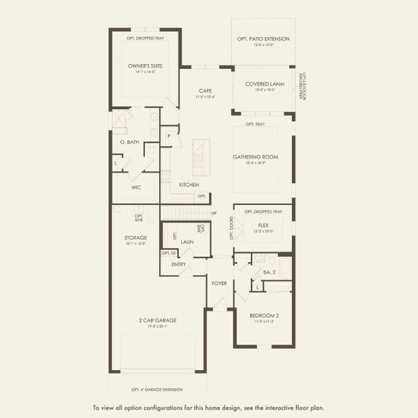 2D floor plan layout for the Mystique Grand by Del Webb in Del Webb Sunbridge, St. Cloud, FL (Image 3). 2D floor plan layout for the Mystique Grand by Del Webb in Del Webb Sunbridge, St. Cloud, FL (Image 3).