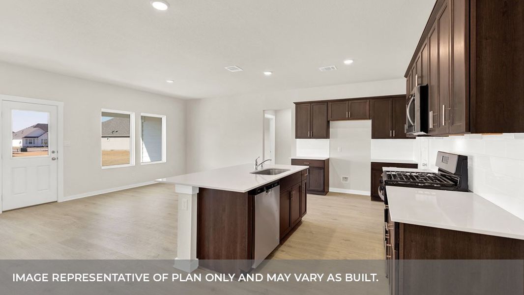 Furnished interior view inside a new home in Hartland Ranch, Lockhart (Image 10).