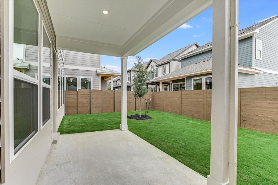 Covered Back Porch Covered Back Porch