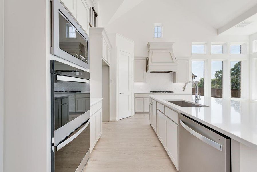 Furnished interior view inside a new home in Breezy Hill, Rockwall (Image 3). Furnished interior view inside a new home in Breezy Hill, Rockwall (Image 3).