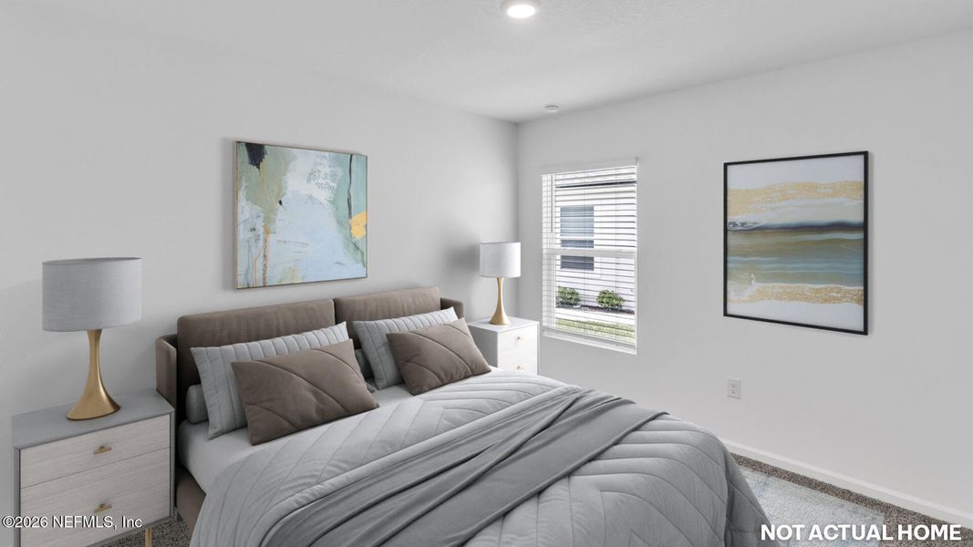 Furnished interior view inside a new home in Grand Reserve, Bunnell (Image 5).