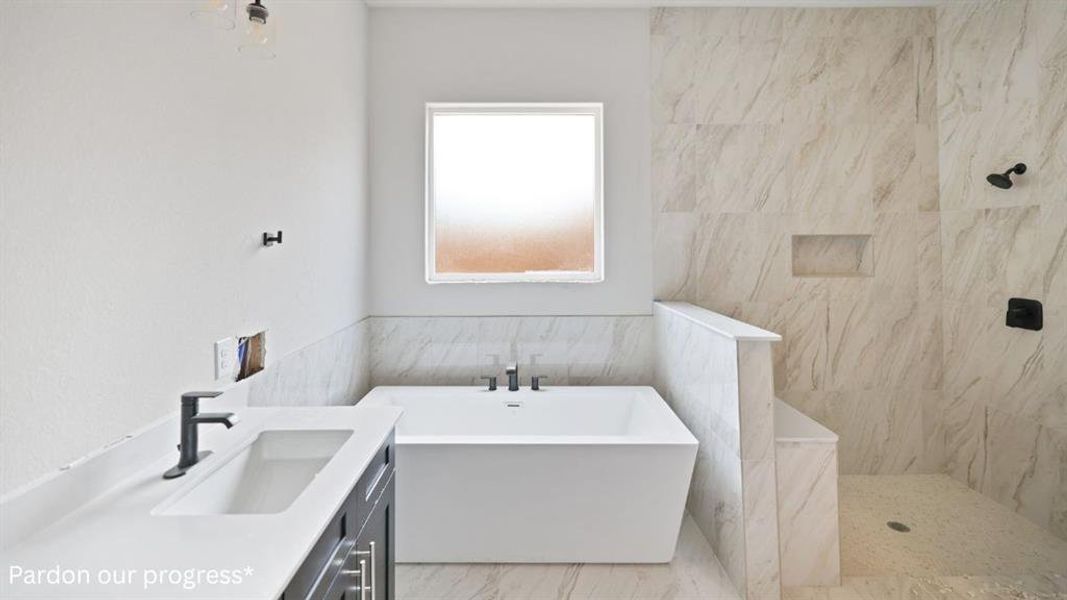 Furnished interior view inside a new home in Northside Place, Carrollton (Image 8).