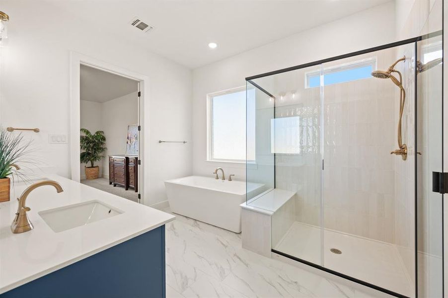 Furnished interior view inside a new home in Rocky Top Ranch, Reno (Image 9).