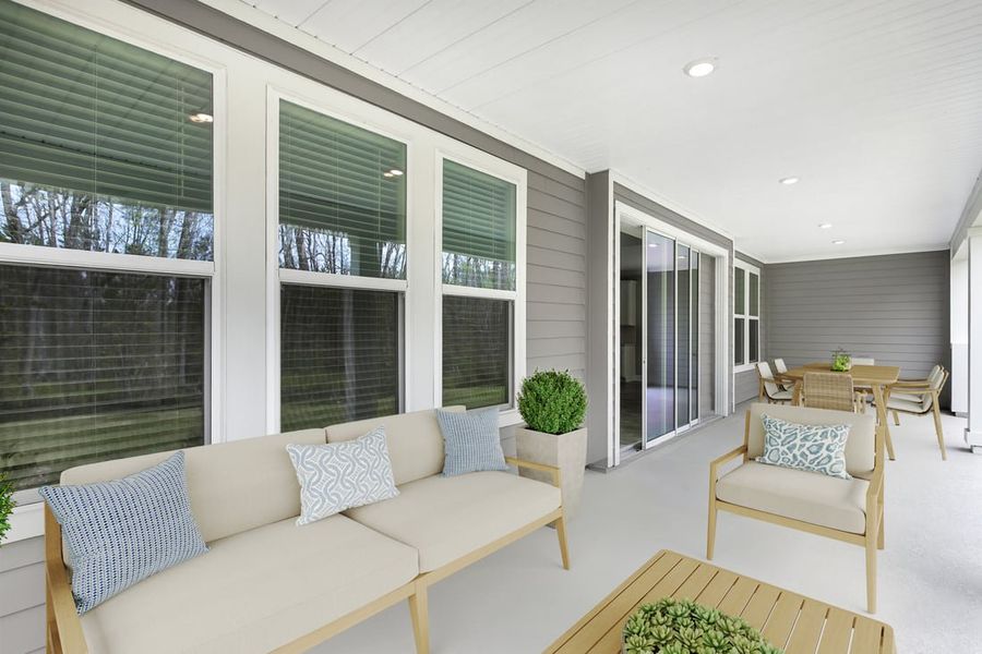 Representative furnished interior of a home built from the La Palma by Taylor Morrison in Osprey Cove, St. Marys (Image 18).